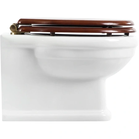 Унитаз подвесной BelBagno Boheme BB115CH безободковый, белый