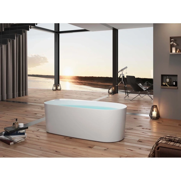 Акриловая ванна Aquatek Прима AQ-1115780 170x80 см, отдельностоящая, белый