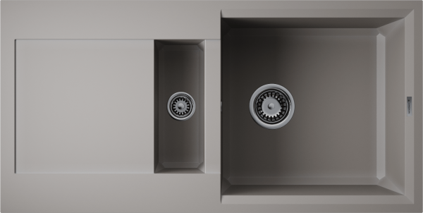 Кухонная мойка Omoikiri Sakaime 86-2 4993560 leningrad grey