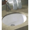 Раковина CeramaLux 561 55x40 см, встраиваемая снизу, белый