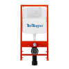 Инсталляция для унитаза BelBagno BB026BB082BL с кнопкой белый