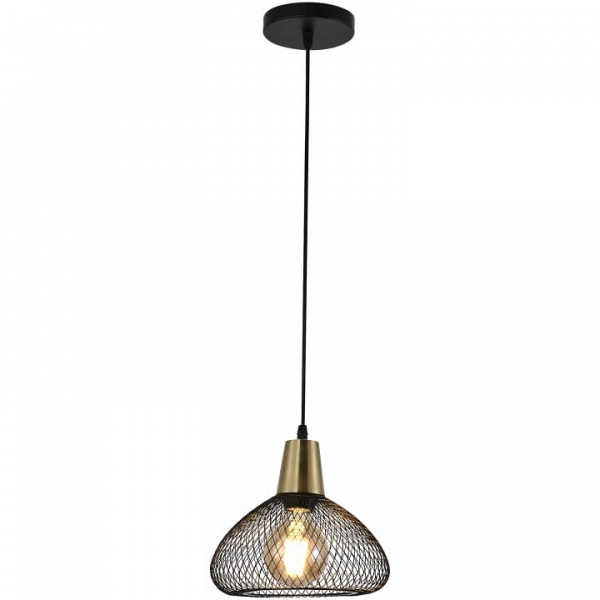 Подвесной светильник Reluce 03204 03204-3.9-01 BK+COPPER