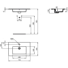 Раковина 71x45 см Ideal Standard Tempo Vanity E053501