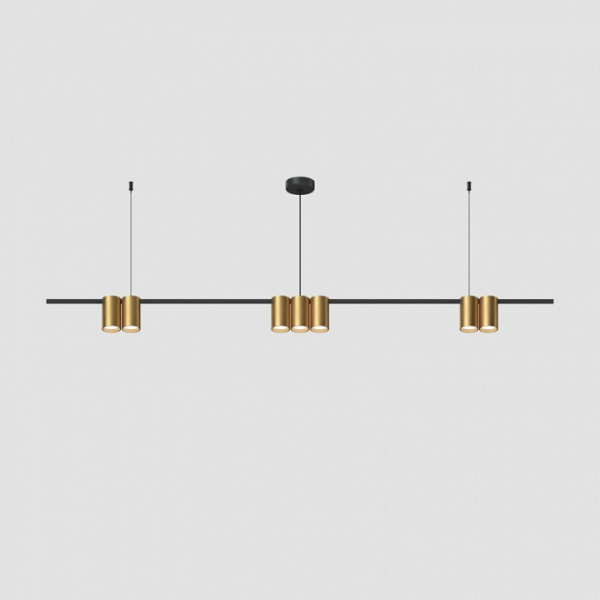 Подвесной светильник Denkirs Orbit DK4063-BK+SG