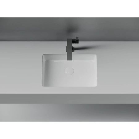 Раковина Ceramicanova Era CN15003 46x32 см, встраиваемая снизу, белый