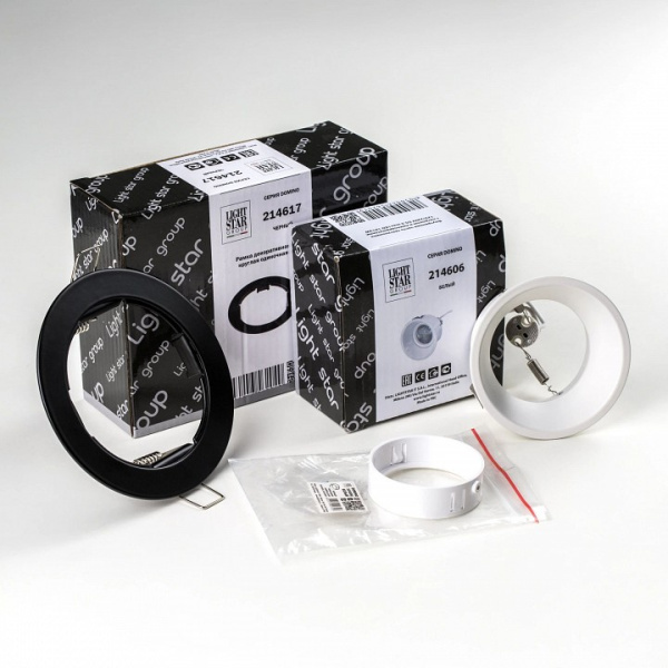 Встраиваемый светильник Lightstar Domino D61706WMOD