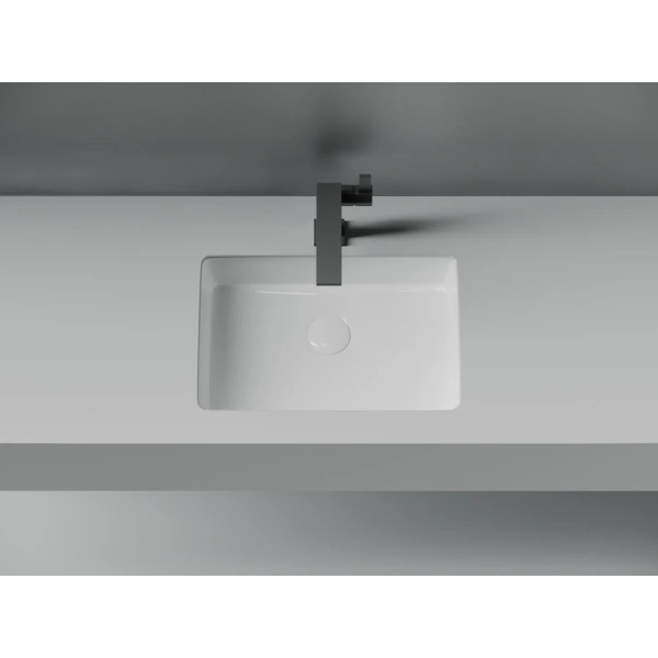 Раковина Ceramicanova Era CN15003 46x32 см, встраиваемая снизу, белый