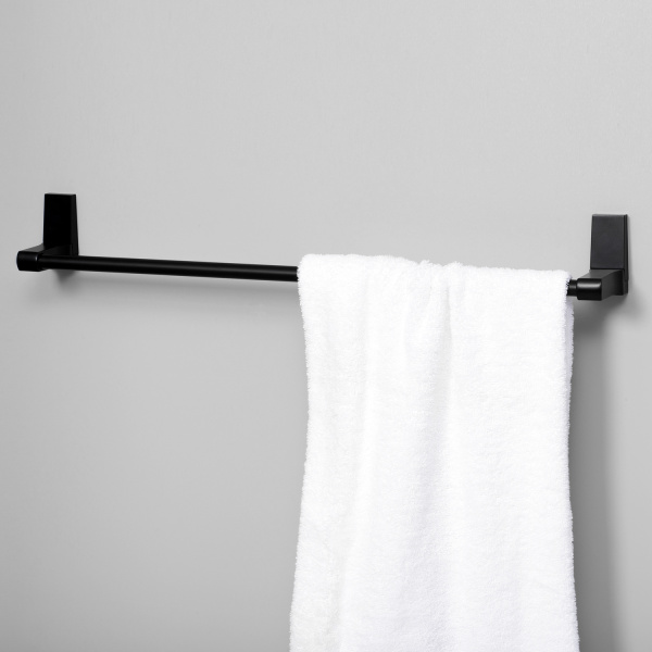 Держатель полотенец одинарный WasserKRAFT Abens K-3230 черный