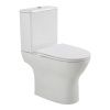 Унитаз-компакт безободковый с сиденьем BelBagno LOUNGE BB045CPR/SC