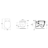 Унитаз подвесной Ideal Standard Connect E804501 белый