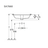 Раковина Villeroy&Boch Architectura 57 5A766001