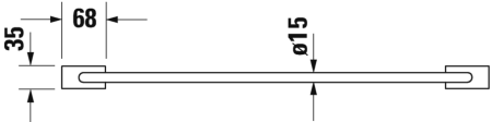 Полотенцедержатель Duravit Karree 99591000