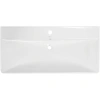 Раковина Misty Valerie RCW-1418100WH 100x48 см, накладная, белый