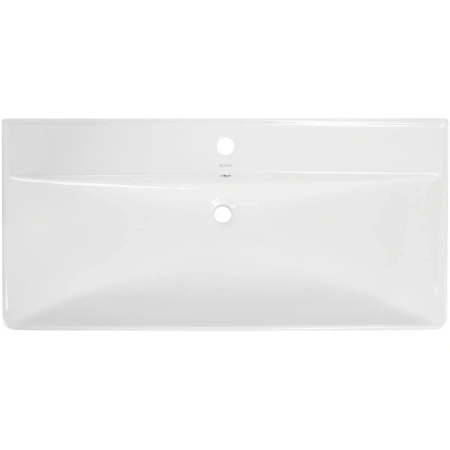Раковина Misty Valerie RCW-1418100WH 100x48 см, накладная, белый