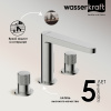 Смеситель для раковины WasserKRAFT Tauber 6435 сталь