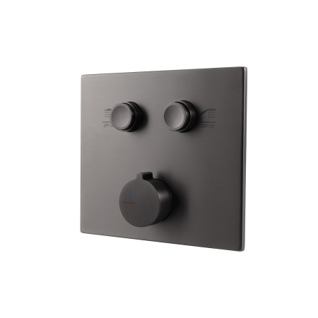 Душевой комплект Vincea VSFW-4211RGM вороненная сталь