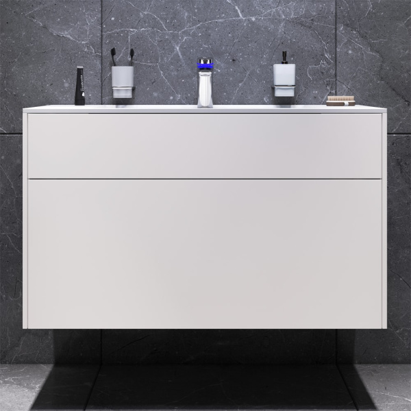 Тумба под раковину AM.PM Inspire V2.0 M50AFHX1003WM 100 см белый матовый