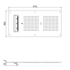 Верхний душ Carimali MyDream 23073XN-CRX
