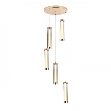 Подвесной светильник Indigo Rilucente 11061/5P Gold
