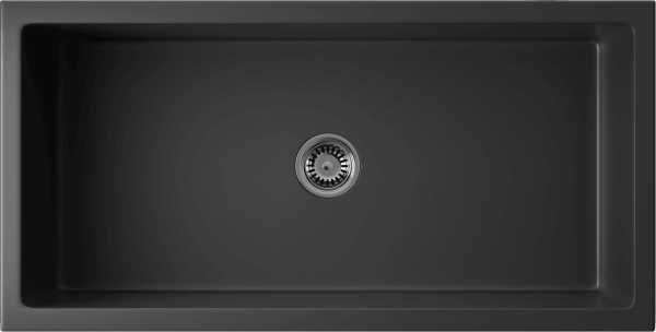 Кухонная мойка Omoikiri Mikura 91 4997087 черная матовая