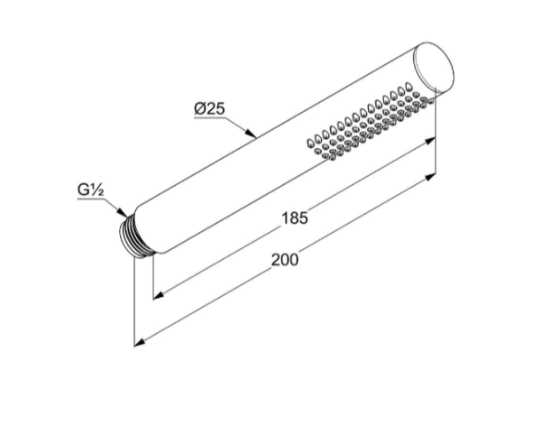 Душевая лейка Kludi Nova Fonte 39120N0-00 брашированное золото