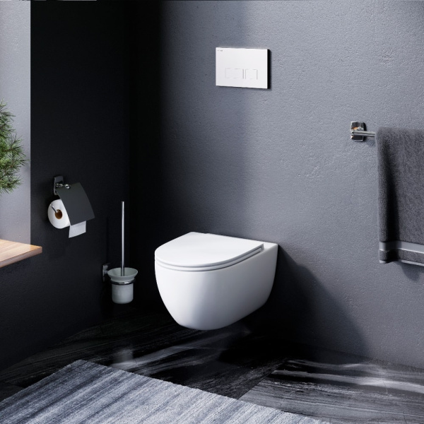 Комплект унитаза с инсталляцией AM.PM Awe IS47001.111700 с крышкой-сиденьем