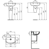 Раковина 50x41,5 см Ideal Standard Esedra T280801