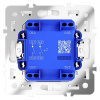 Выключатель двухклавишный без рамки Voltum S70 VLS020102
