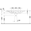 Раковина 120x48 см Duravit DuraStyle 2320120000
