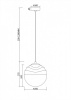 Подвесной светильник Maytoni Vinare P074PL-01N