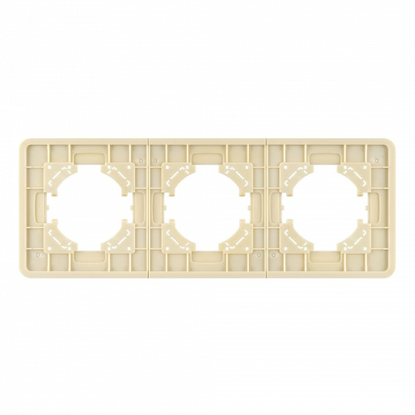 Рамка на 3 поста Arlight AKIRY 049742