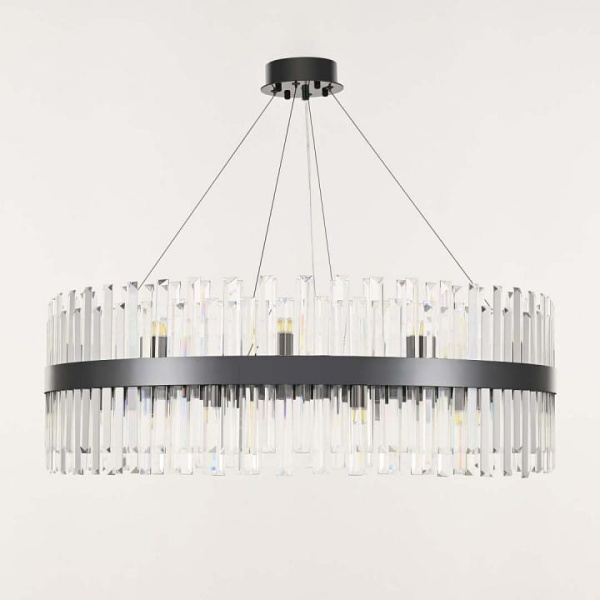 Подвесная люстра Arte Milano Белладжо 440110.840.24.G9.D1 BK