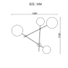 Накладной светильник Imperiumloft Iride Bernhardt DOTS-201