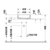 Раковина Duravit Zencha 42 2373420079