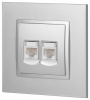 Розетка Ethernet RJ-45 без рамки Эра Эра Elegance 14-3108-03