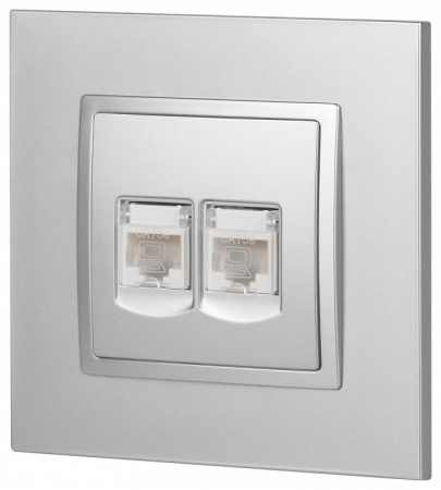 Розетка Ethernet RJ-45 без рамки Эра Эра Elegance 14-3108-03