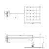 Верхний душ Gessi Rilievo 59158#031