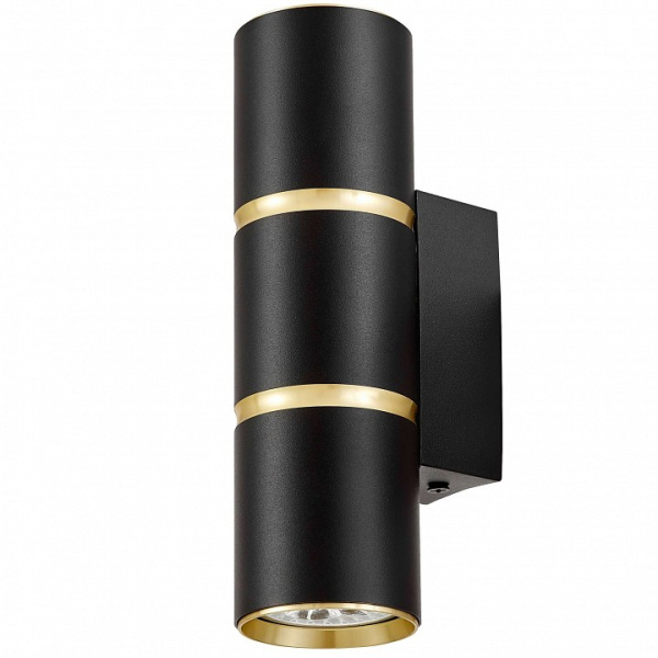 Накладной светильник Lampit ASTI TS TK40-W2 BK+GD