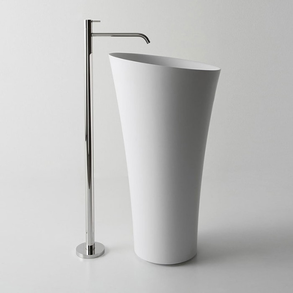 Раковина Antonio Lupi Tuba 50 TUBAMOOD Bianco/cr