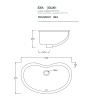 Раковина Artceram Washbasins IDL001 01 00