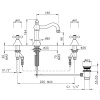Смеситель для раковины Nicolazzi Nuova Brenta 2509GB