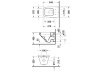 Подвесной унитаз Duravit DuraStyle 25360900001-WG