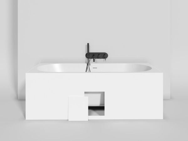 Ванна из искусственного камня Salini Ornella 180x80 103521MF