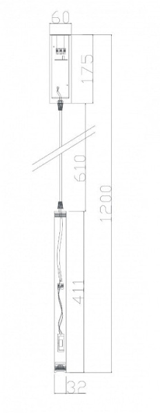 Подвесной светильник Freya Telescope FR5168PL-L3CH