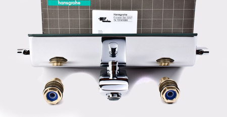 Смеситель для ванны hansgrohe Ecostat 13141400