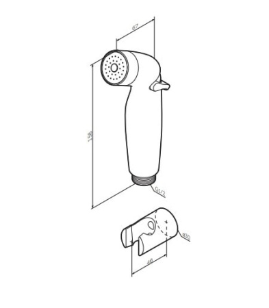 Гигиенический душ AM.PM F0201932