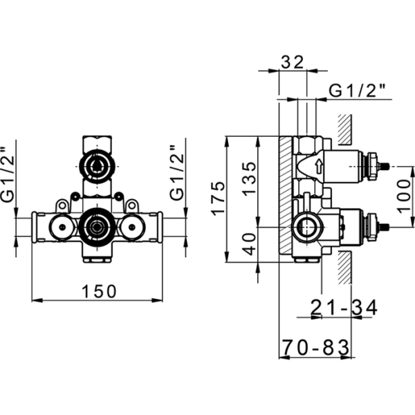 Смеситель Cisal Complementi ZA00930004 золото