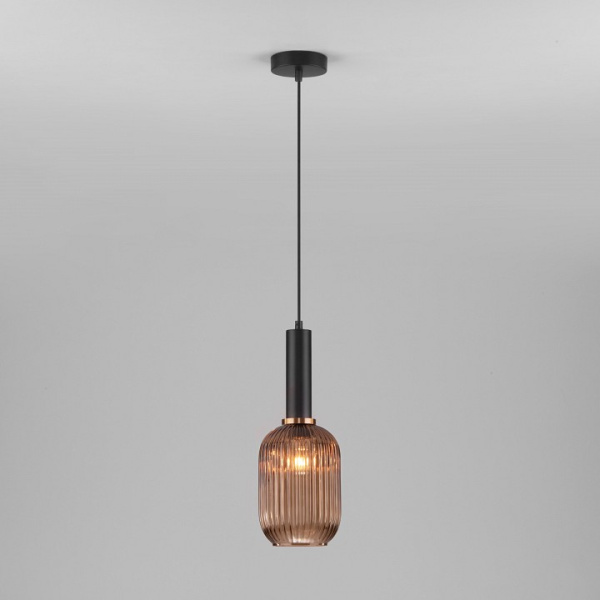 Подвесной светильник Eurosvet Bravo 50181/1 янтарь