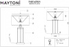Настольная лампа декоративная Maytoni Impressive MOD151TL-01G