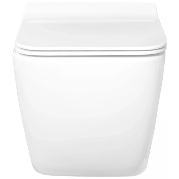 Унитаз подвесной Rea Martin REA-C8006 безободковый, с сиденьем микролифт, белый